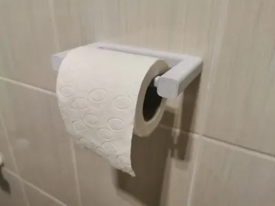 Quick toilet paper holder