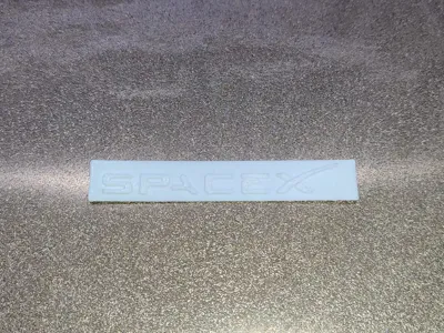 SPACEX INSCRIPTION