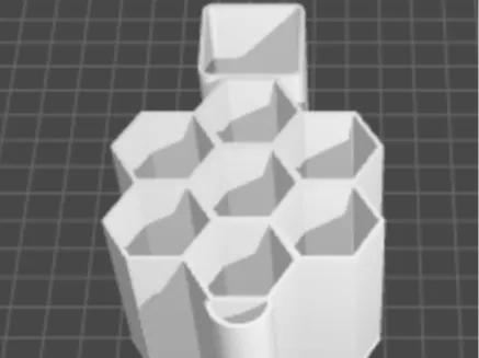 Penholder Honeycomb