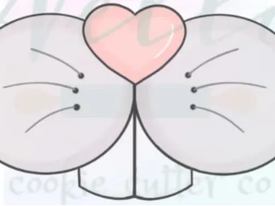 BUNNY NOSE COOKIE CUTTER