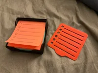 Gabarit et support pour post-it à faire — photo 1