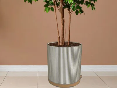 Ribbed Planter