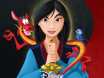 mulan dark print 