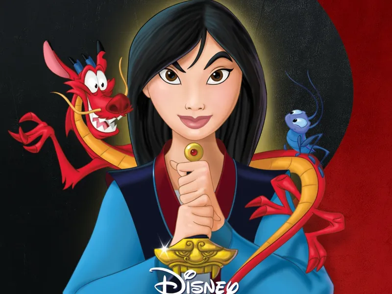 mulan dark print 