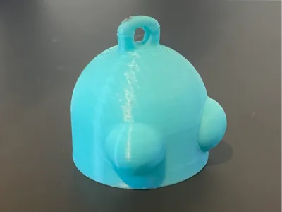 R.E.P.O. Semibot Head Keychain