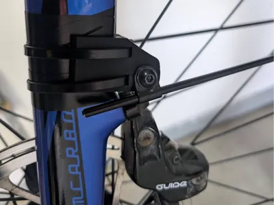TPU Fender bracket for "Aero" forks