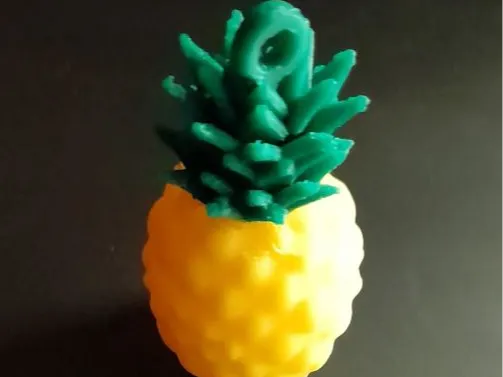 pineapple keychain