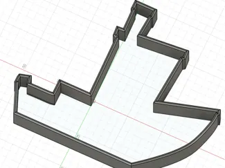 Benchy Cookie Cutter