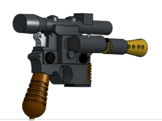 han solo blaster