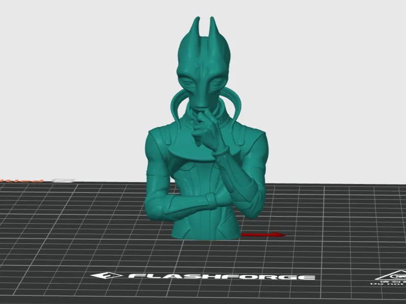 Mass Effect Salarian Bust 