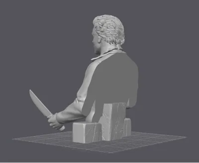 Michael Myers Bust 3D Model - Free 3D Print Model - MakerWorld