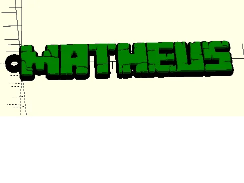 Tag MineCraft com nome personalizado