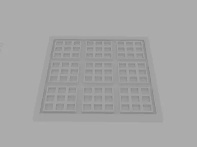 Super tic-tac-toe board game