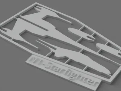 N1-Starfighter kit card