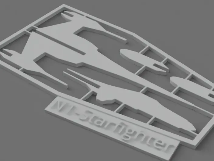 N1-Starfighter kit card