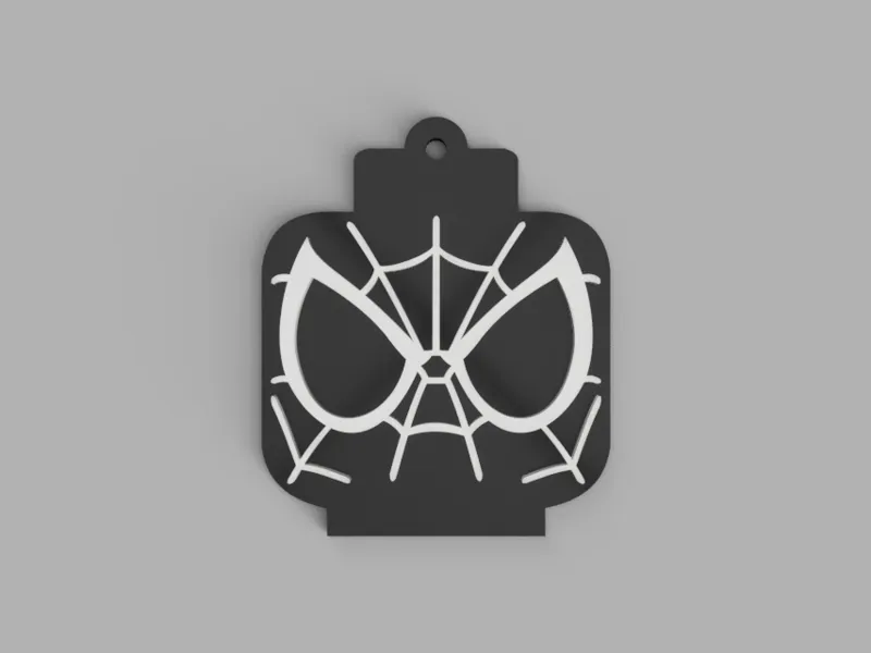 Spiderman keychain