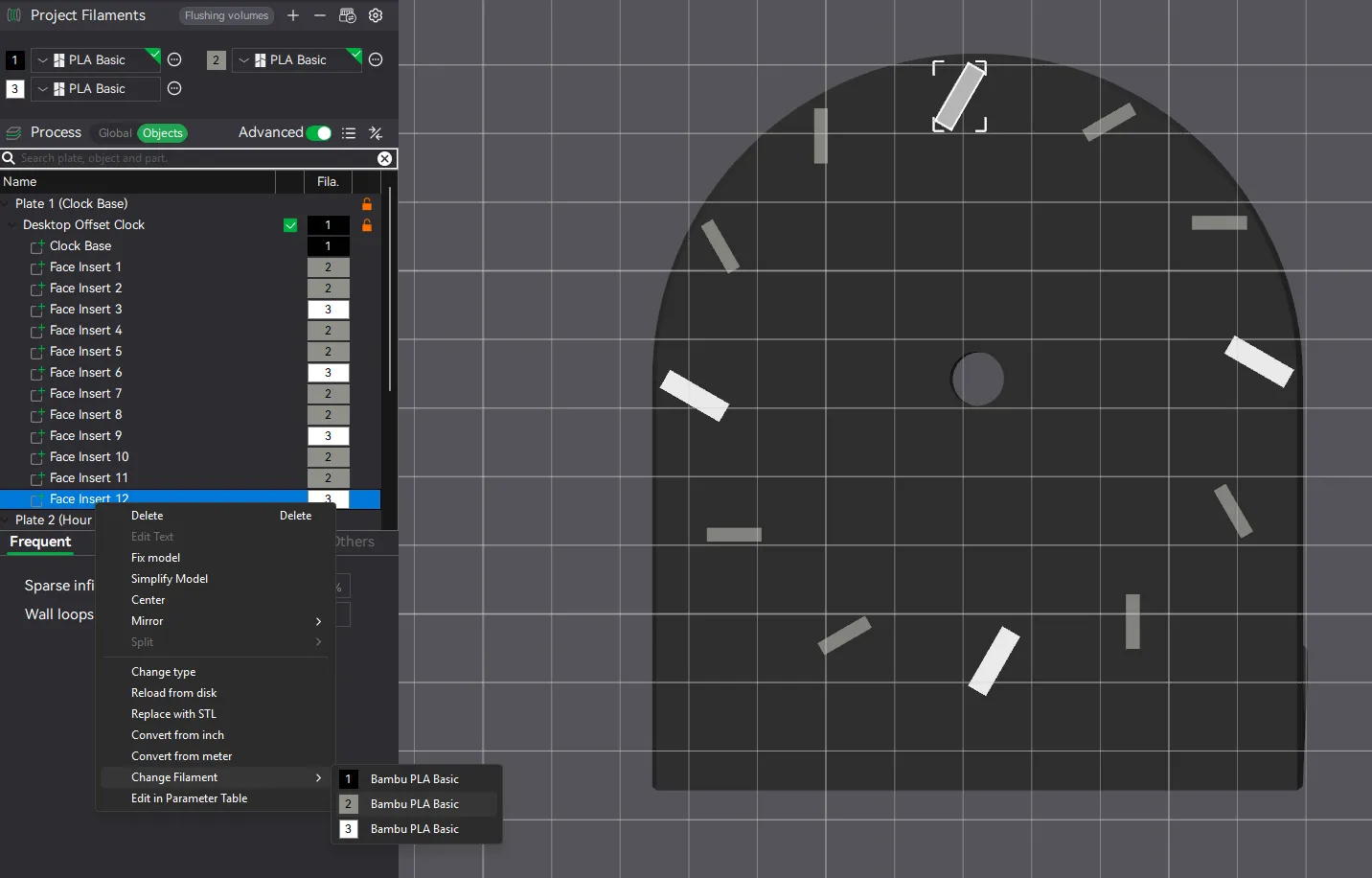 Desktop Offset Clock - AMS Required by tuffty MakerWorld: Download Free ...