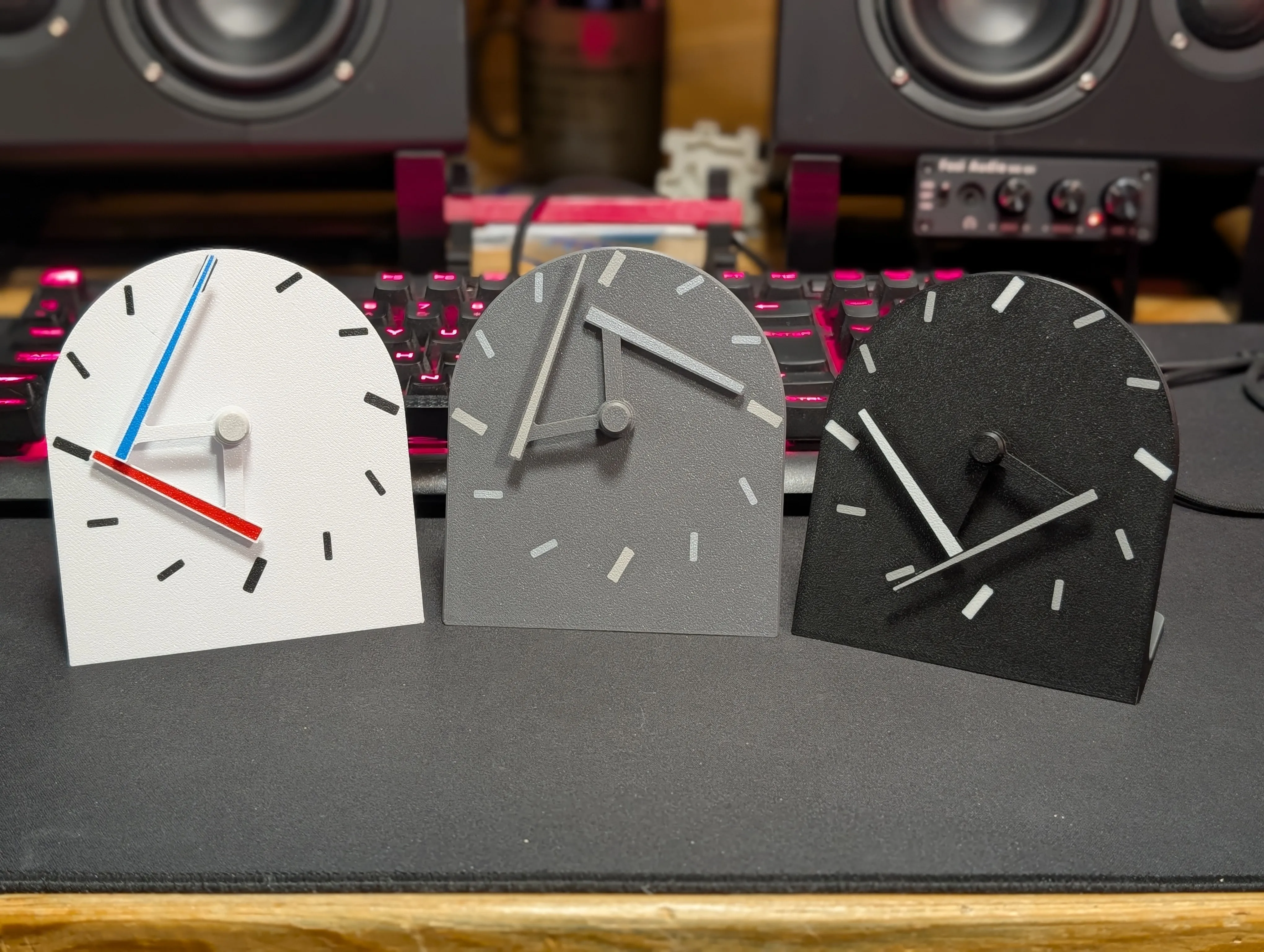 Desktop Offset Clock - AMS Required by tuffty MakerWorld: Download Free ...