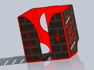 soporte cargador Tesla 3