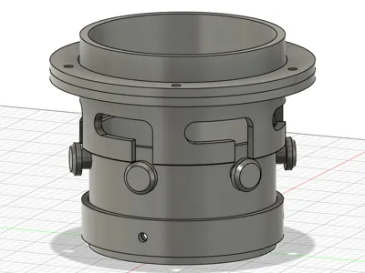 100mm ducting quick disconnect