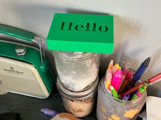 Hello block