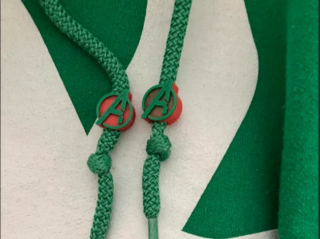 Avengers Hoodie String Bead