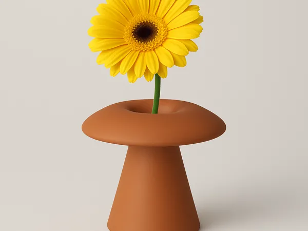 Vase champignon