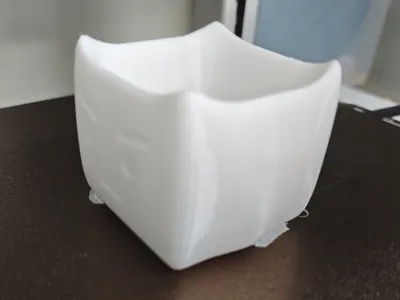 Smiling face cup