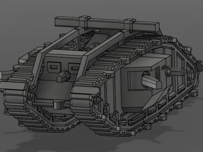 Mark IV Landship - 1/60 Scale