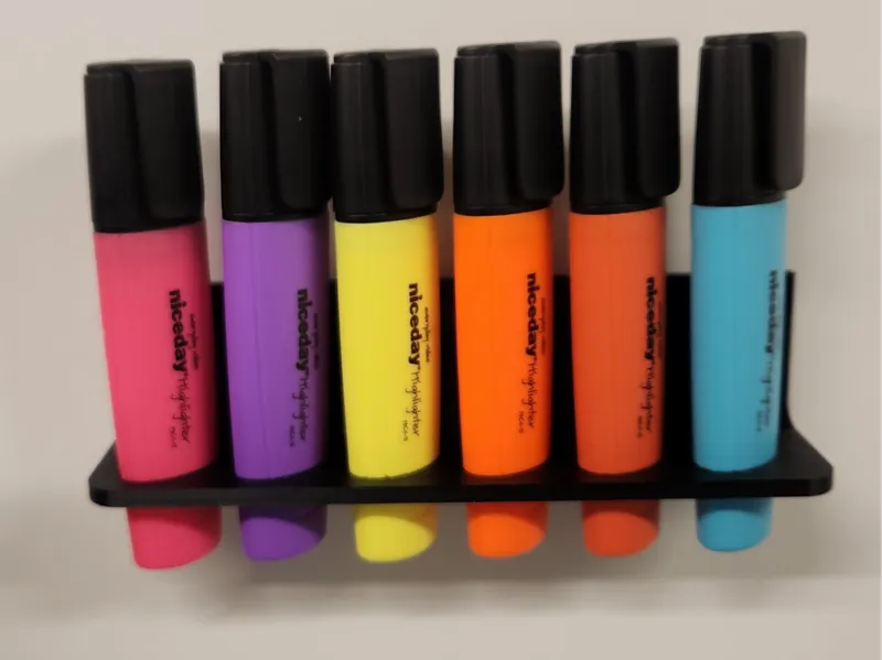 5 Highlighters Holder