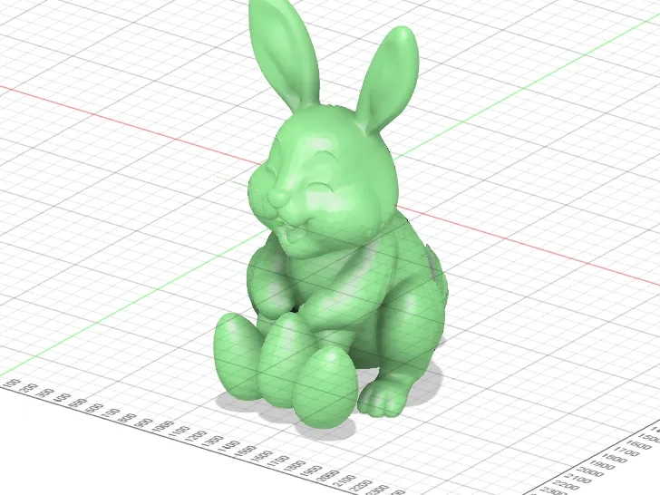 Cute easter bunny