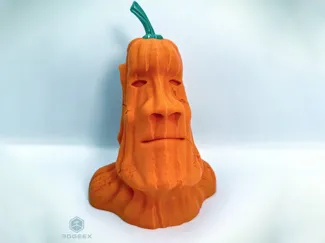 Pumpkin Moai