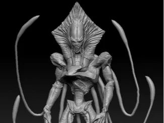 Independance Day Alien Fan Art