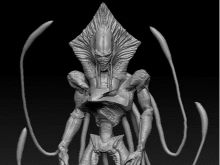 Independance Day Alien Fan Art