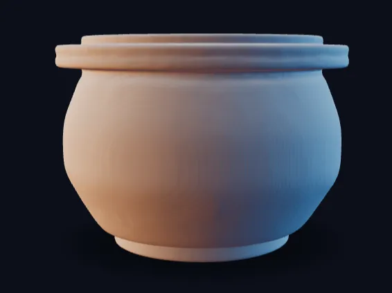 Simple weird pot