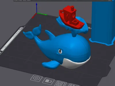 whale bench