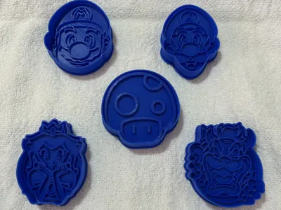 Mario Bros cookie cutter