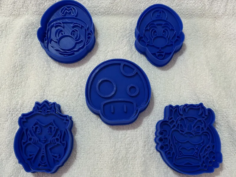 Corta galletas mario bros