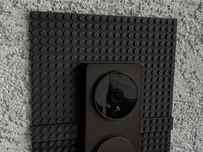 Aqara Video Doorbell G4 - LEGO compatible plate