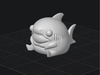 chunky shark figure
