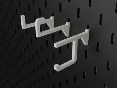Whose pegboard? DLC3 (includes 3 high-strength long hooks)