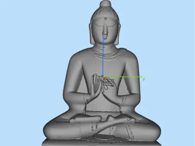 buddha 3d design
