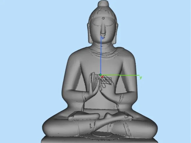 buddha 3d design
