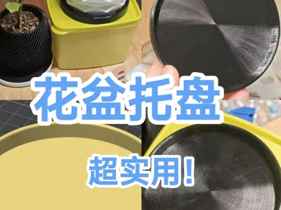Flower pot tray