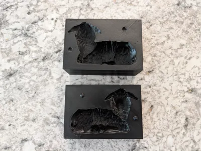 Lamb Butter Mold