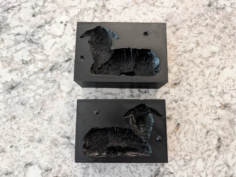 Lamb Butter Mold