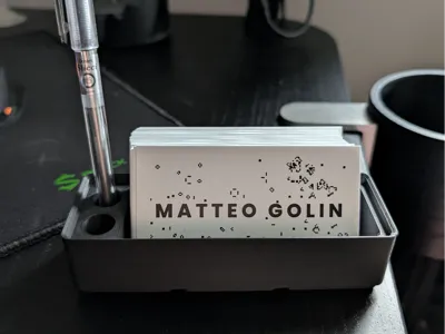 Gridfinity Business Card Holder