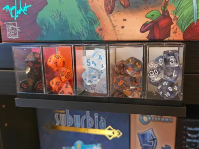 Chessex Dice Box Wall Mountable Display 