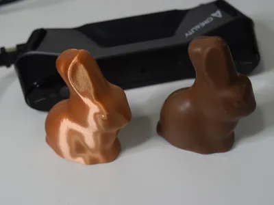 Chocolate Easter Bunny 3D Scan