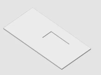 Scharnierreparaturplatten